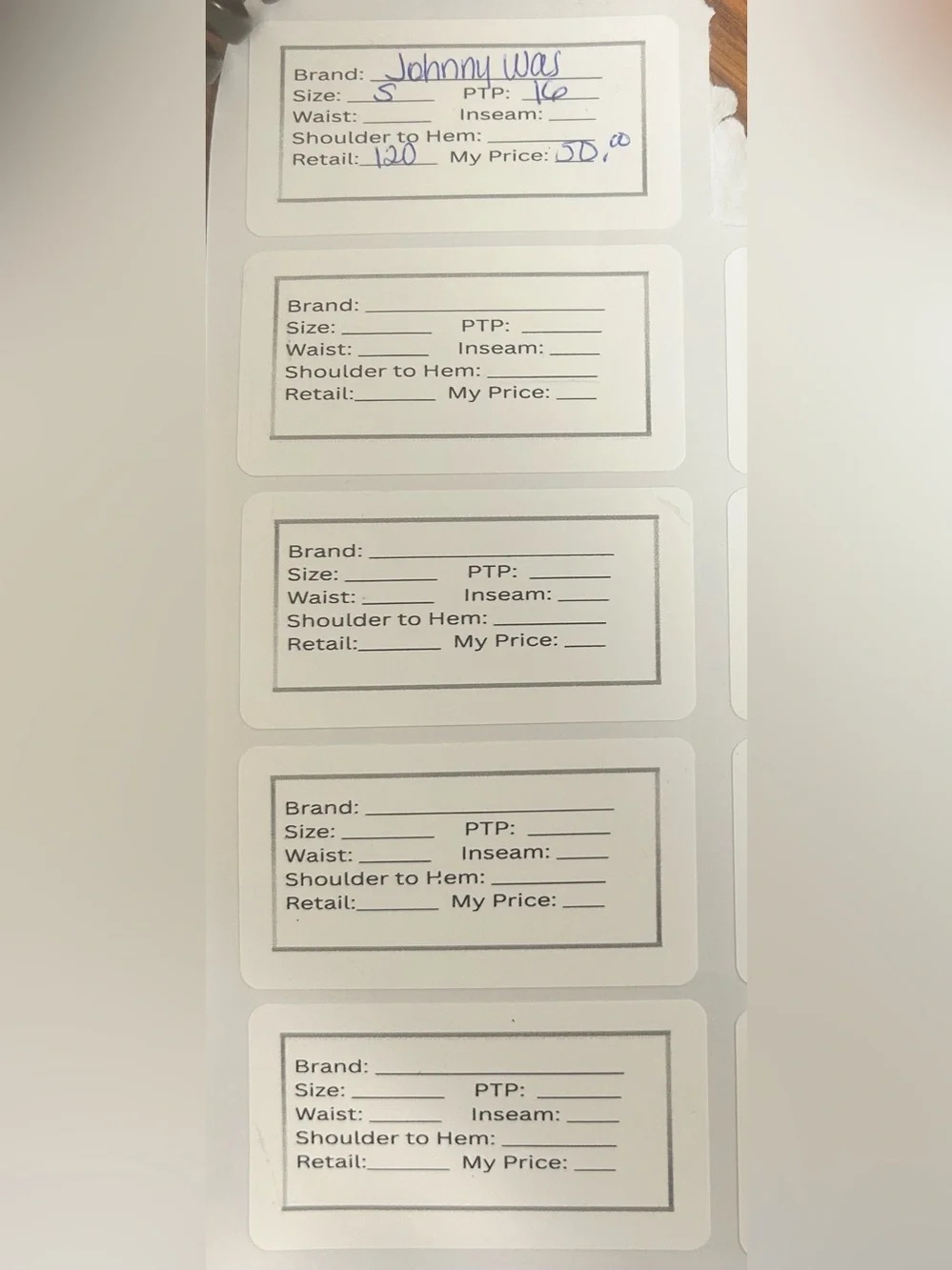 Reseller sticker deal